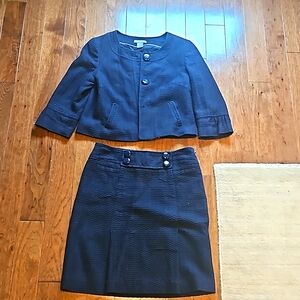 Ann Taylor suit Navy